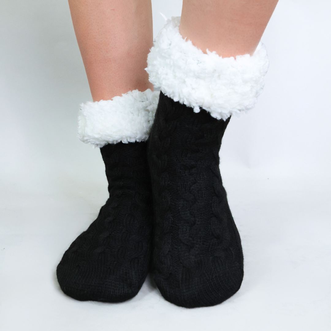 Chaussettes Extra-Chaudes Noires